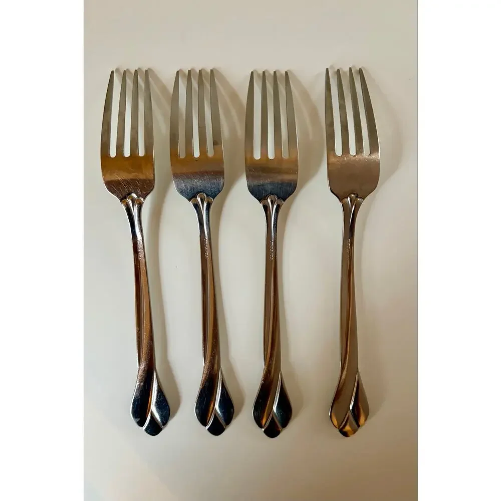Oneida Tribeca Glossy Dinner Fork Set of 4